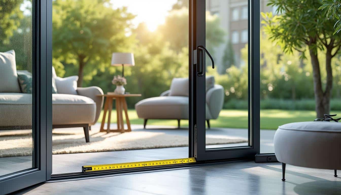 Illustration: Comprendre la baie vitrée taille standard et ses spécificités