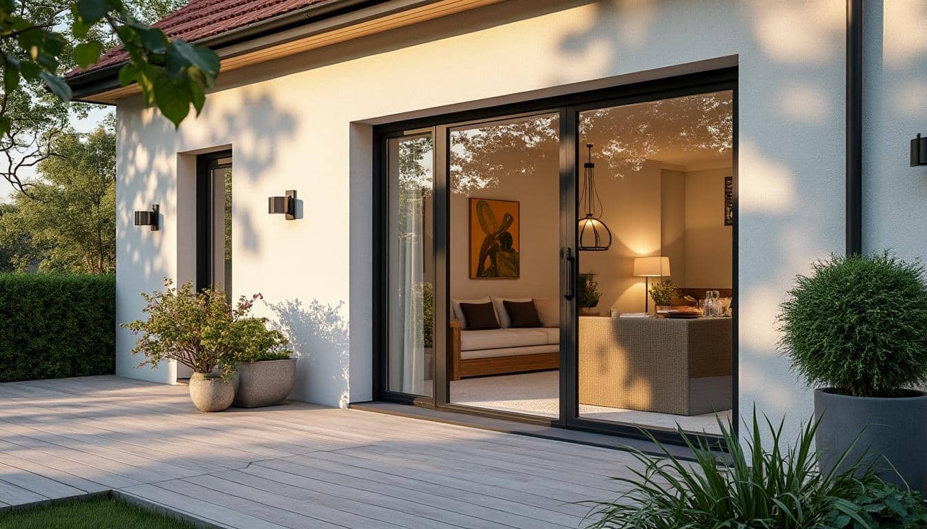 Illustration: Les dimensions standard de baie vitrée sur le marché français