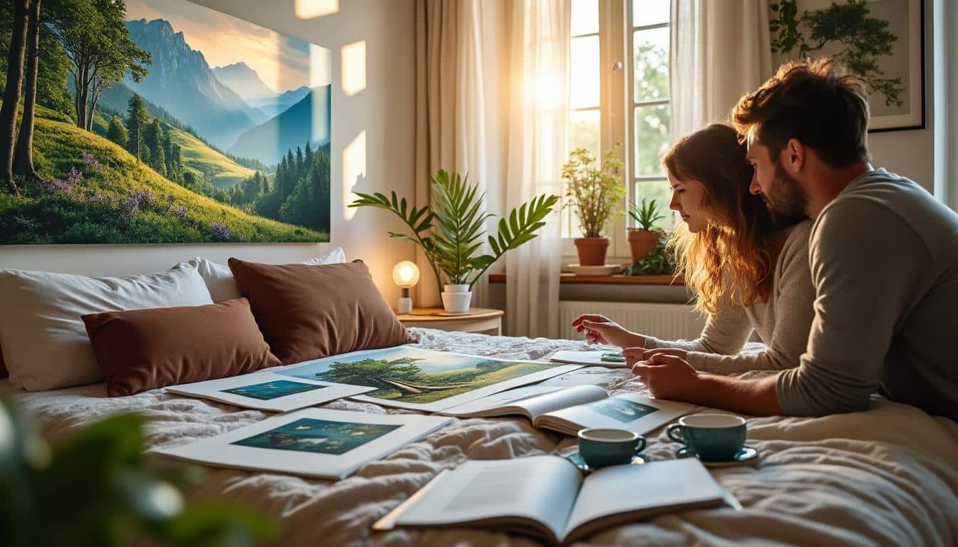 Illustration: Choisir un papier peint panoramique adapté à sa chambre : critères et conseils