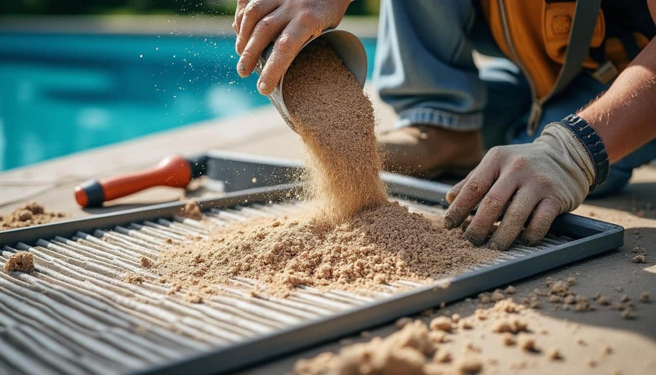Changement du sable du filtre de piscine : guide complet et conseils