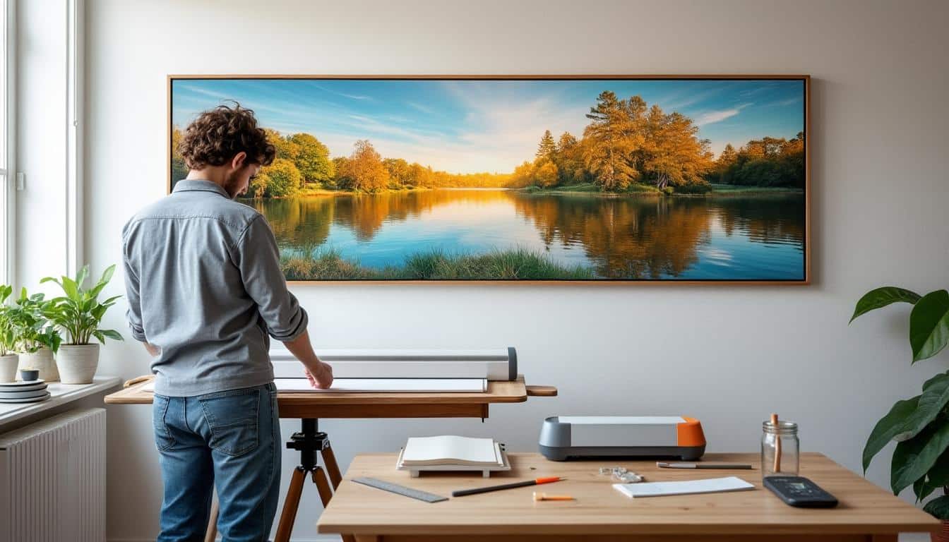 Illustration: Définition et spécificités du papier peint panoramique