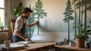 Comment poser un papier peint panoramique : guide pratique et astuces