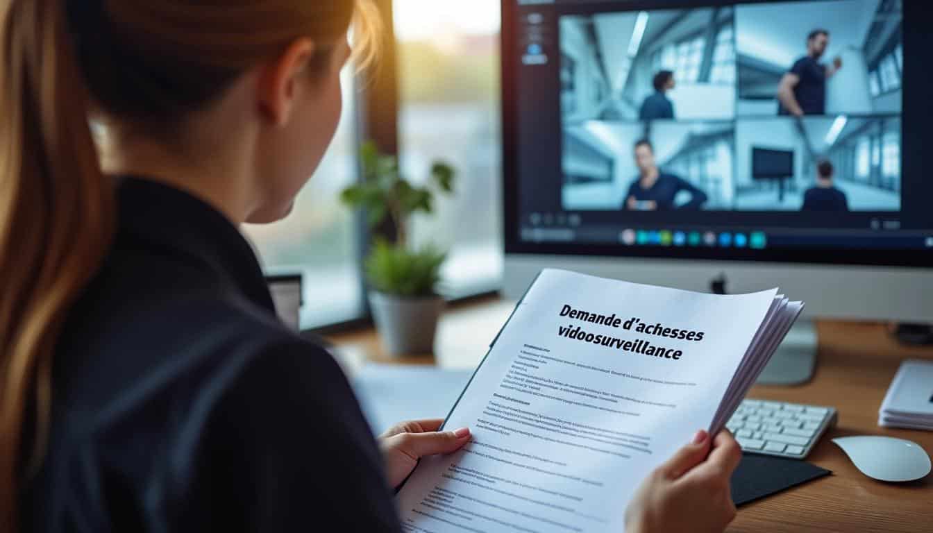 Illustration: Définition et cadre légal de la demande d'accès aux images de vidéosurveillance