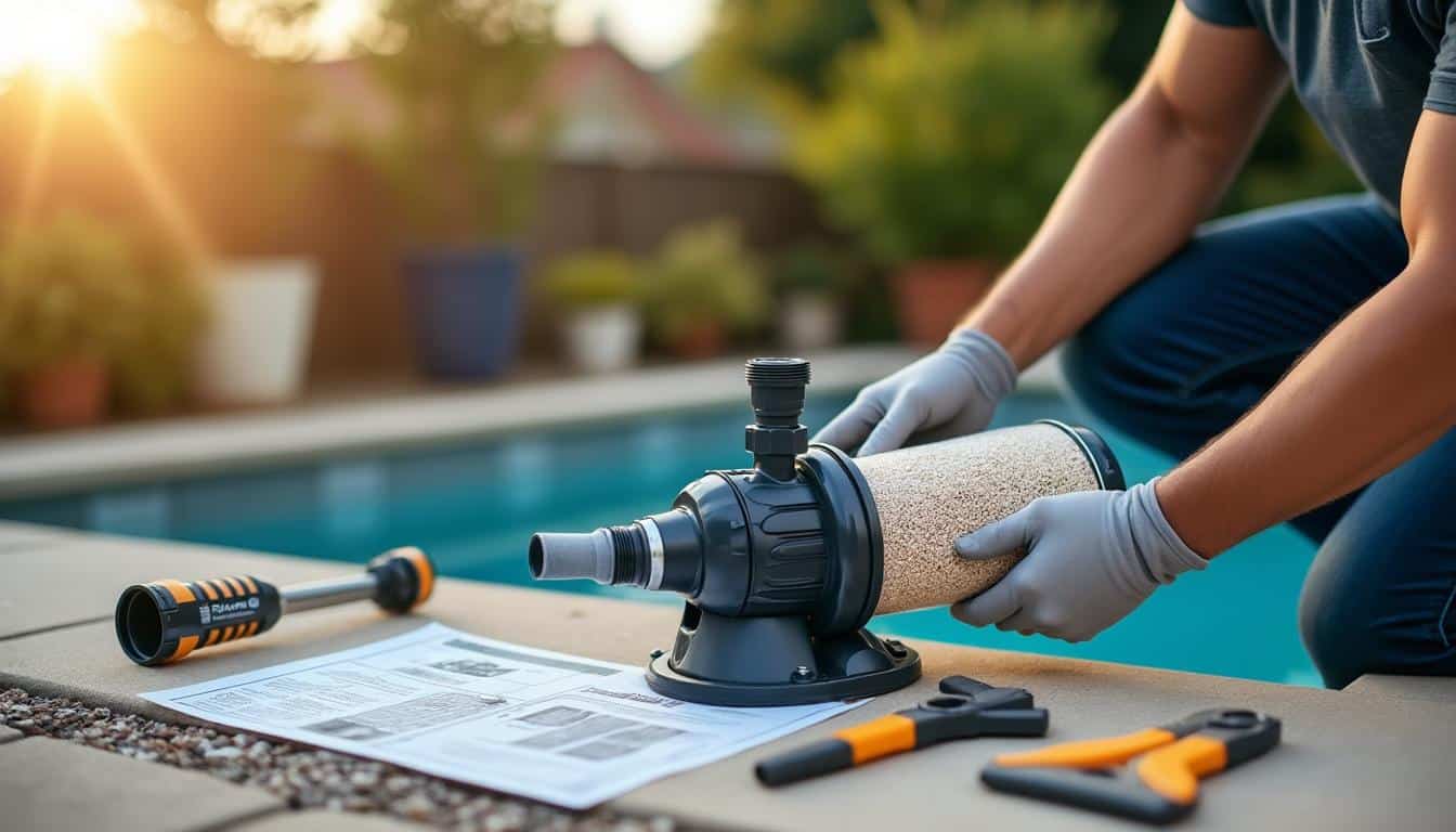 Illustration: Choisir et installer un filtre à sable adapté à sa piscine