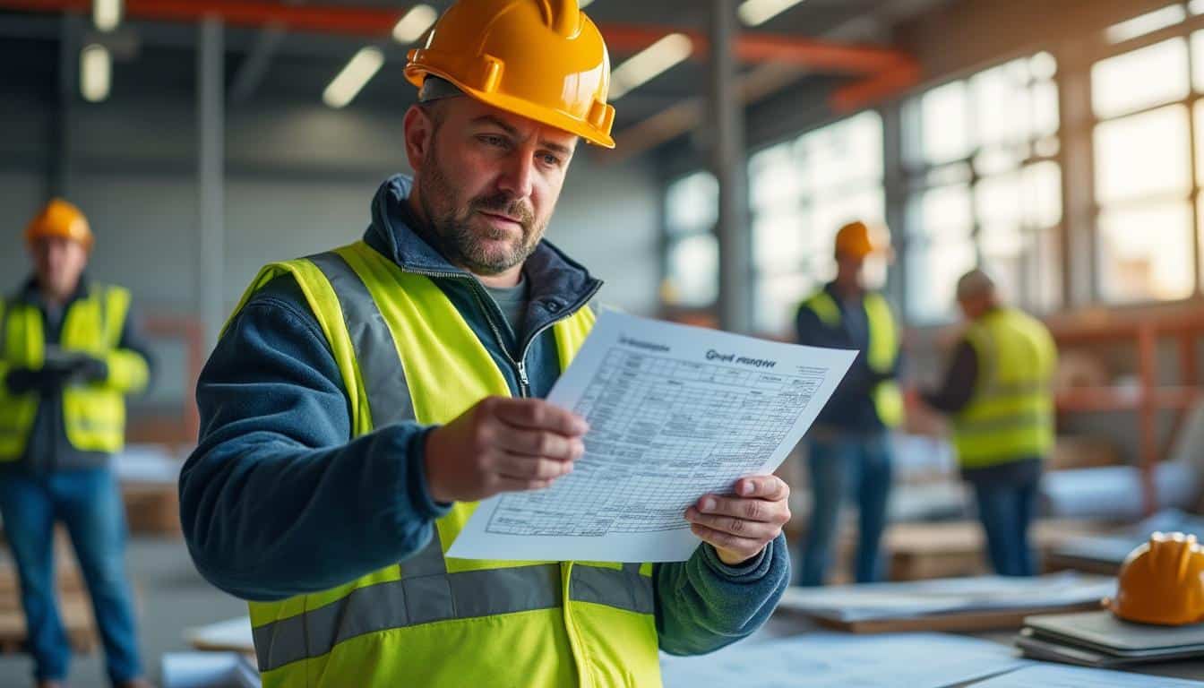 Illustration: Présentation de la grille de salaire du conducteur de travaux cadre