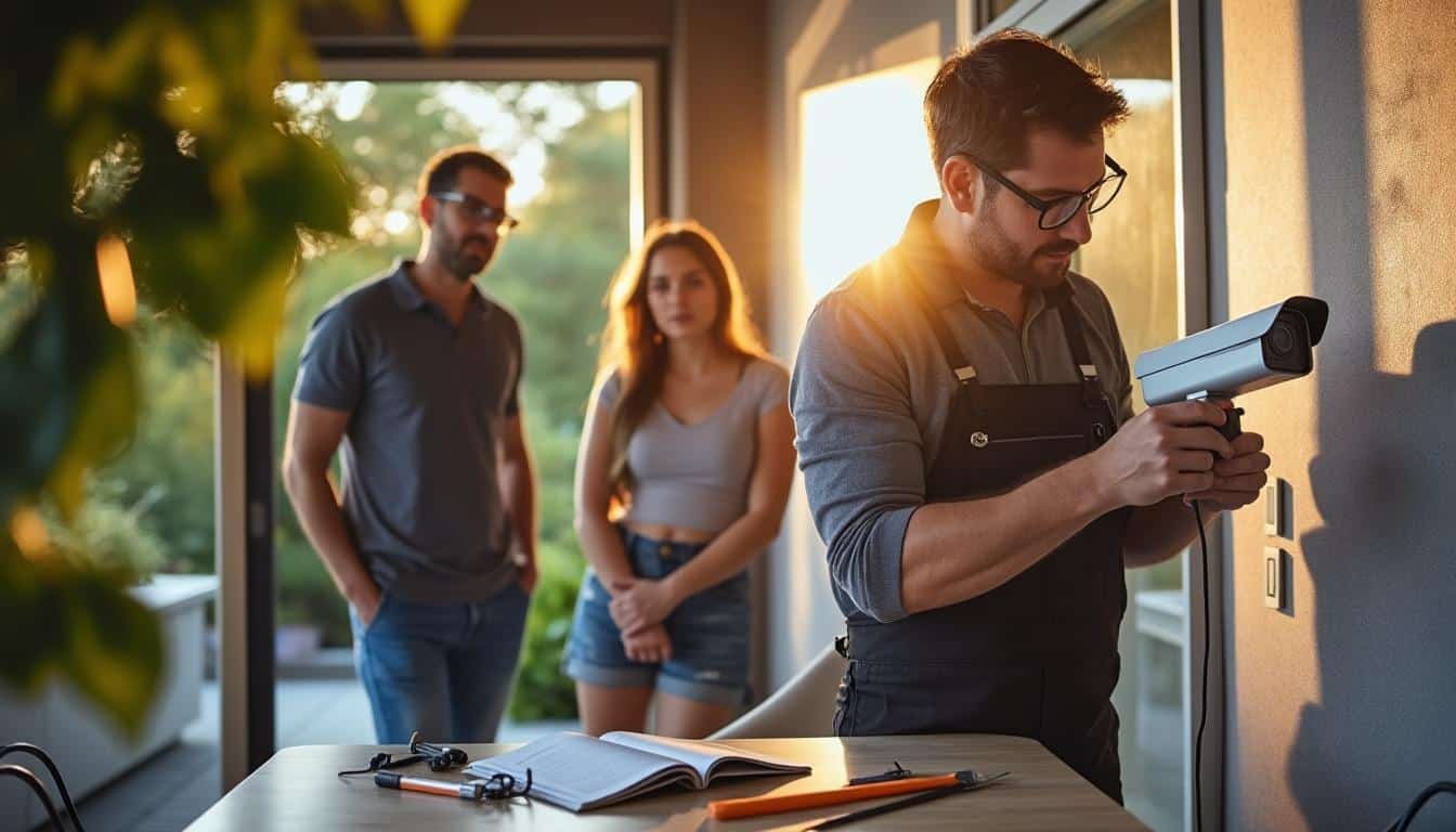 Illustration: Définition et principes de la vidéosurveillance à domicile ou en entreprise