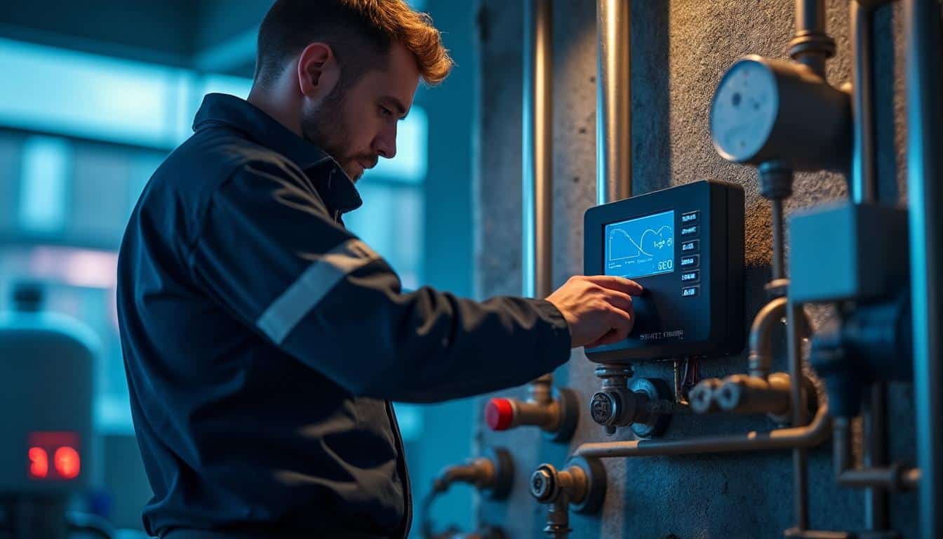 Illustration: Réglage et adaptation de la loi d’eau sur une pompe à chaleur