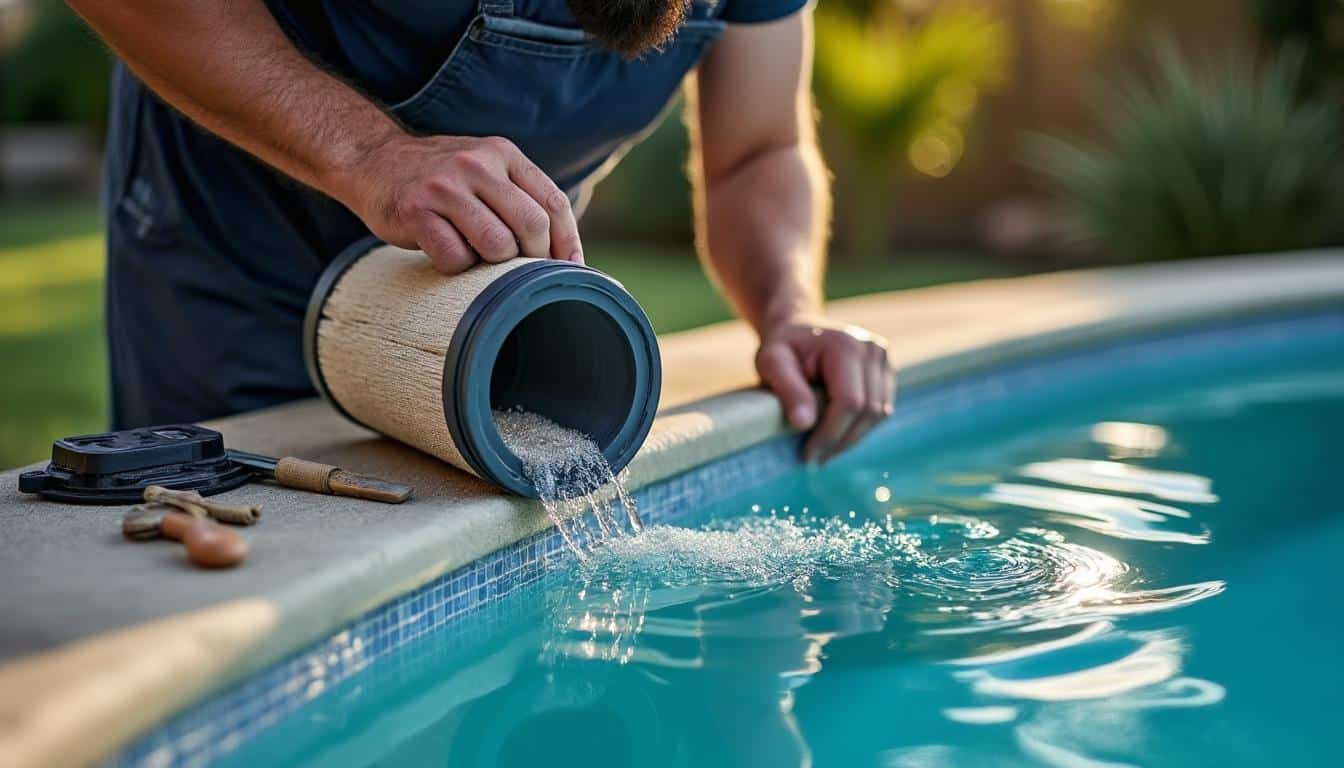 Illustration: Définition et fonctionnement du filtre à sable de piscine