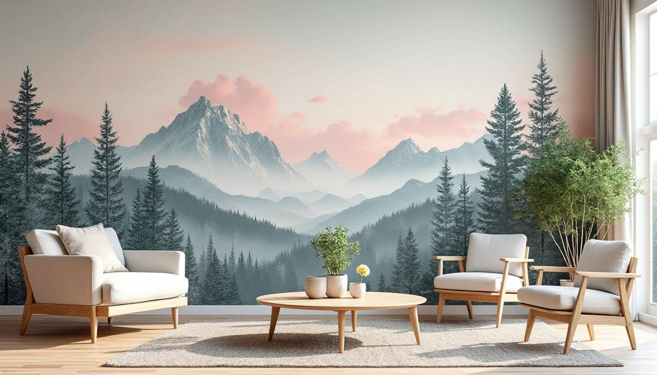 Illustration: Qu’est-ce que le papier peint panoramique tendance 2024 ?