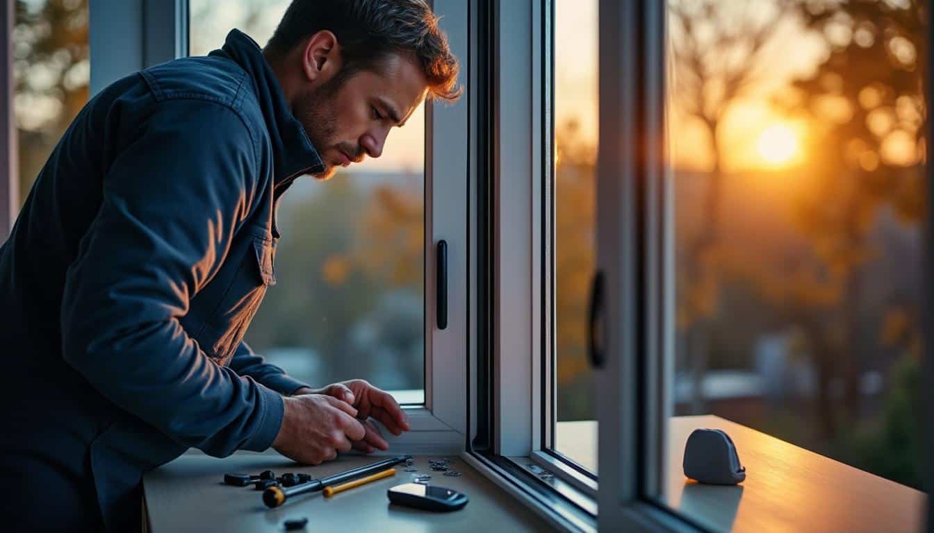 Illustration: Comment diagnostiquer un problème de fermeture sur une baie vitrée coulissante ?