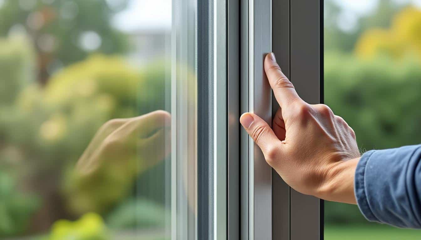 Illustration: Définition et rôle de la poignée de baie vitrée