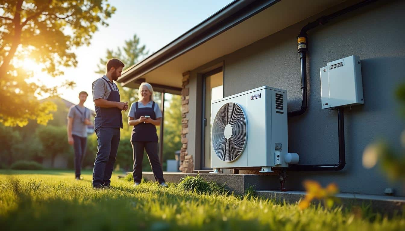 Illustration: Définition et principe de fonctionnement d’une pompe à chaleur air eau monobloc