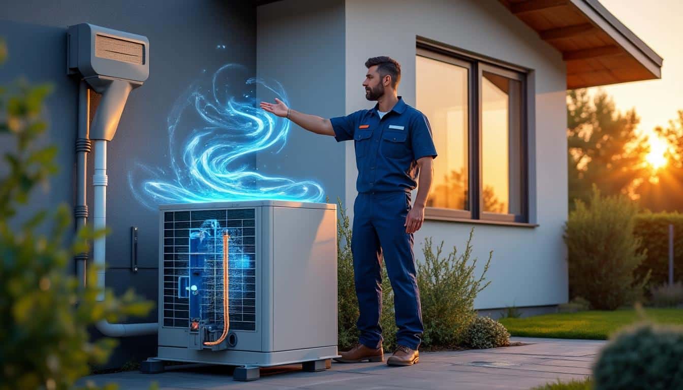 Illustration: Définition et principe de fonctionnement d’une pompe à chaleur air eau réversible