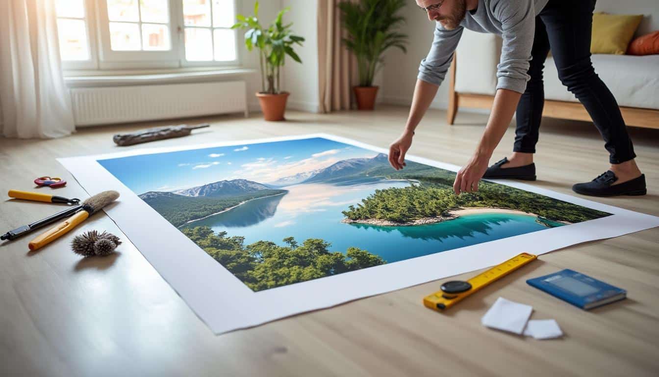 Illustration: Comprendre le papier peint panoramique : définition, spécificités et usages