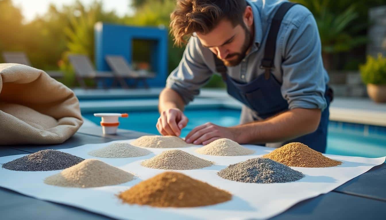 Illustration: Choisir le bon sable pour filtre de piscine : critères essentiels