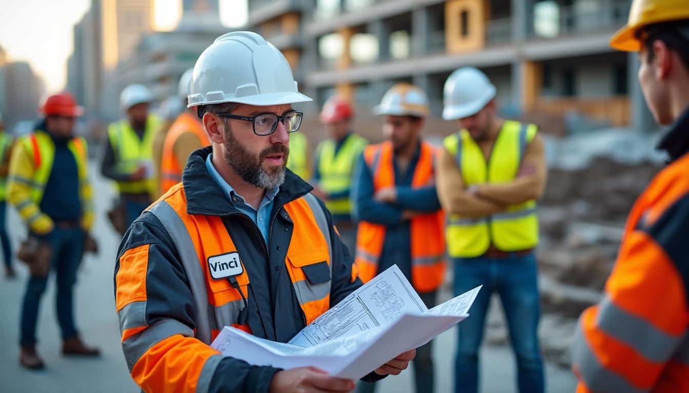 Illustration: Qu’est-ce qu’un conducteur de travaux chez Vinci ?