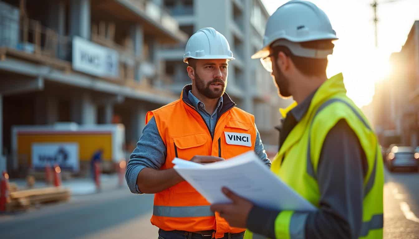 Illustration: Présentation de Vinci et de sa politique salariale