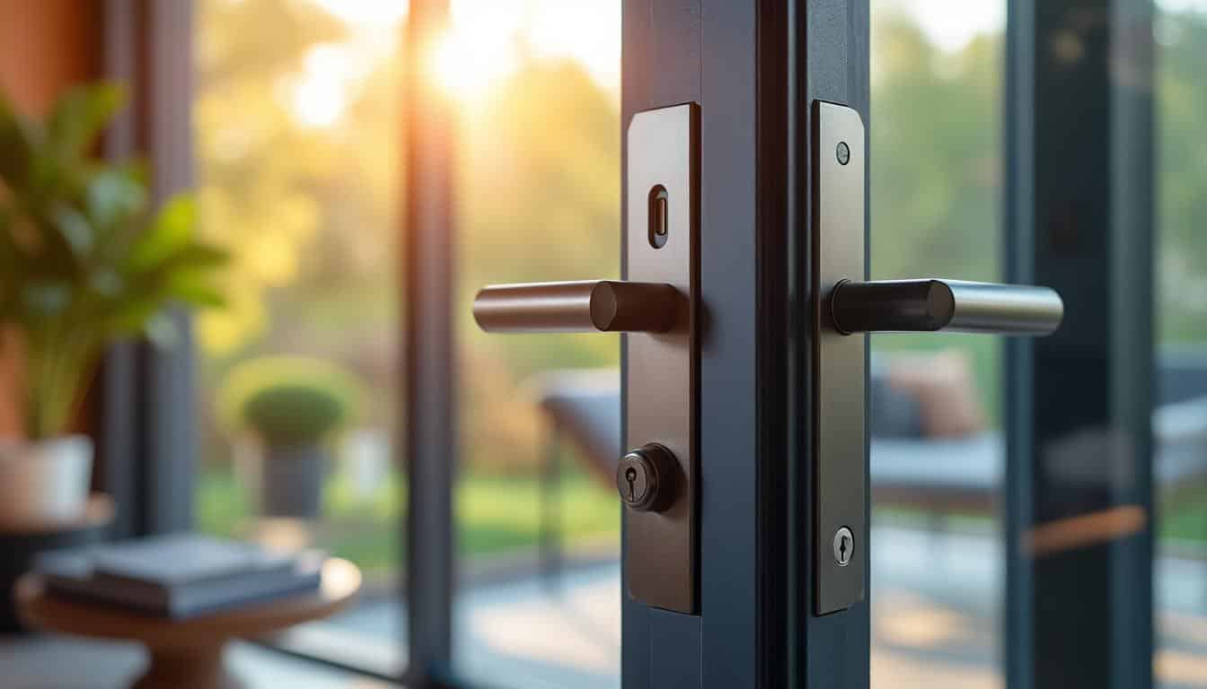 Illustration: Définition et fonctionnement de la serrure de baie vitrée