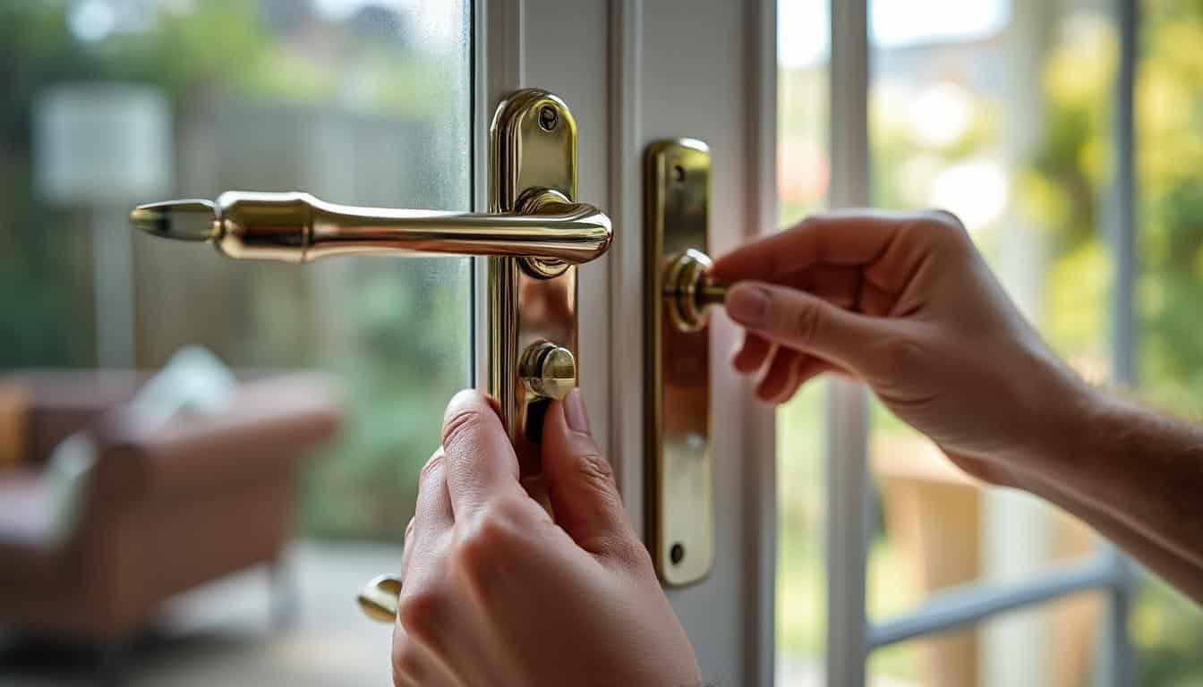 Illustration: Les types et critères de choix d’une serrure sur baie vitrée