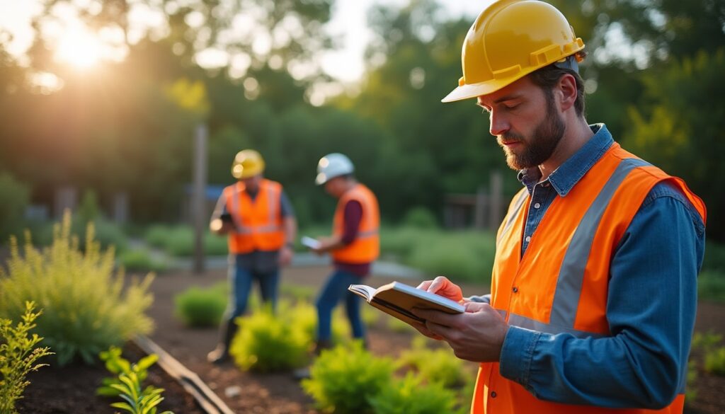 Conducteur de travaux paysagers : missions, formation et évolution