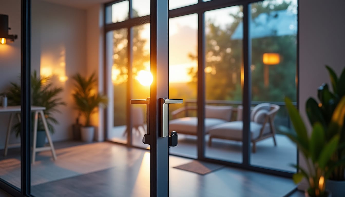 Illustration: Définition et rôle de la fermeture de baie vitrée