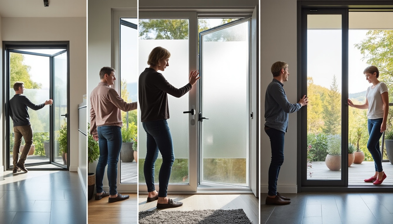 Illustration: Comparatif des solutions de sécurité pour la fermeture de baie vitrée