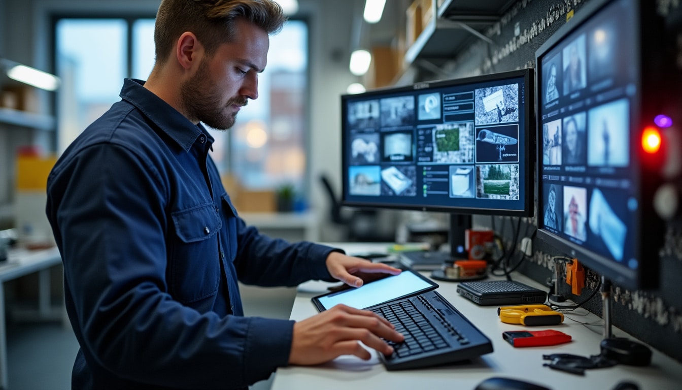 Illustration: Comprendre le métier de technicien en alarme et vidéosurveillance