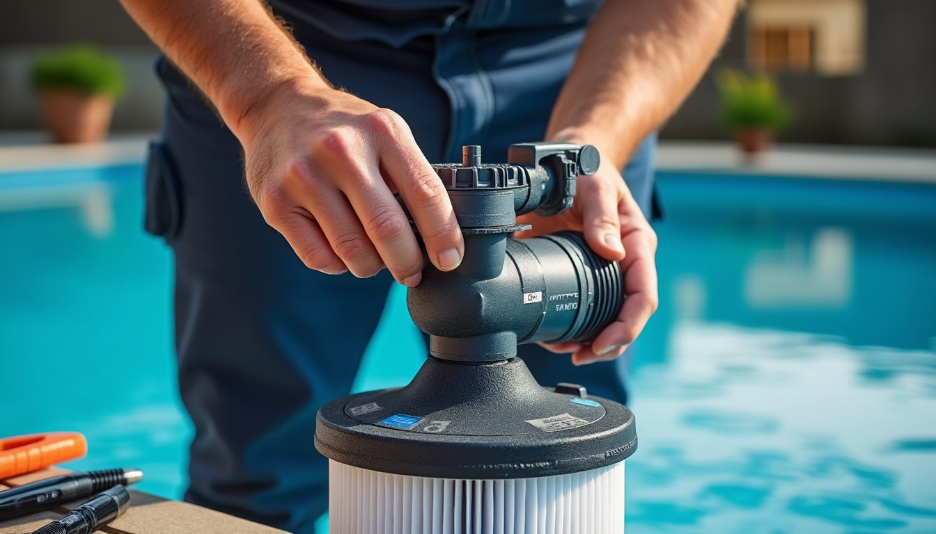 Illustration: Comprendre le fonctionnement de la vanne 6 voies pour le filtre de piscine