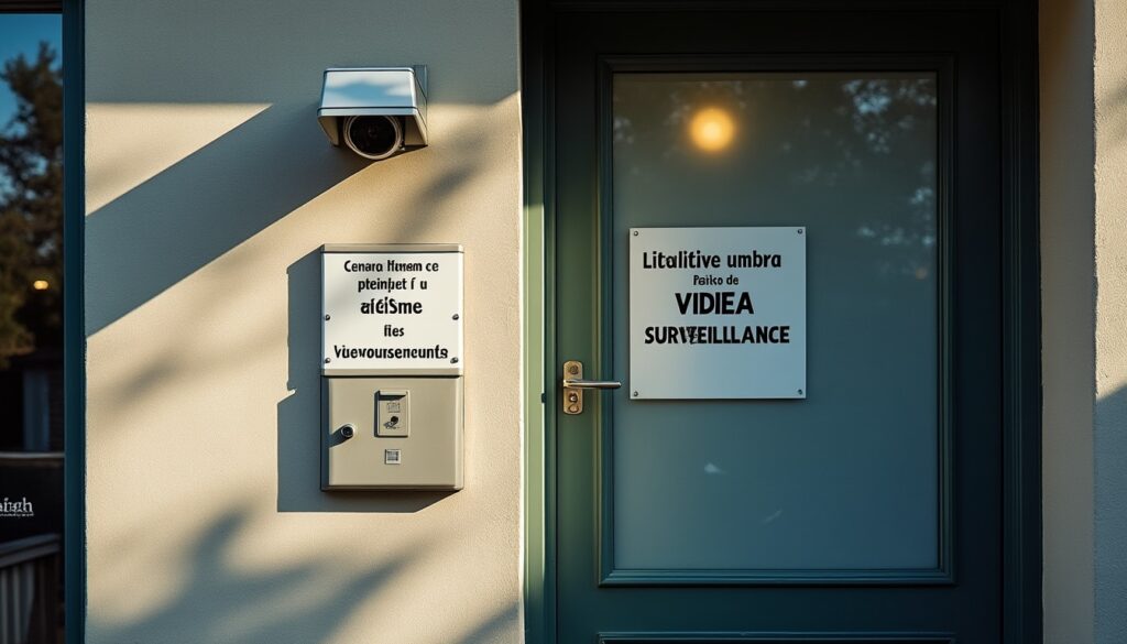 Obligation d’affichage de la vidéosurveillance chez un particulier : règles et sanctions