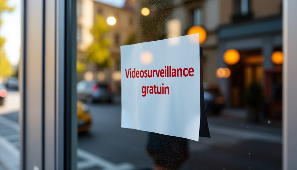 L’autocollant de vidéosurveillance gratuit : conformité et sécurité