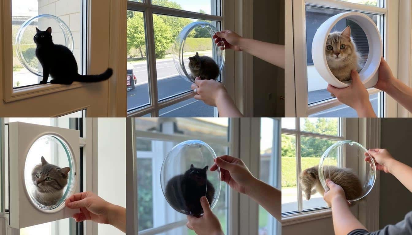 Illustration: Explorer les différents modèles de chatières pour baie vitrée adaptés à chaque besoin