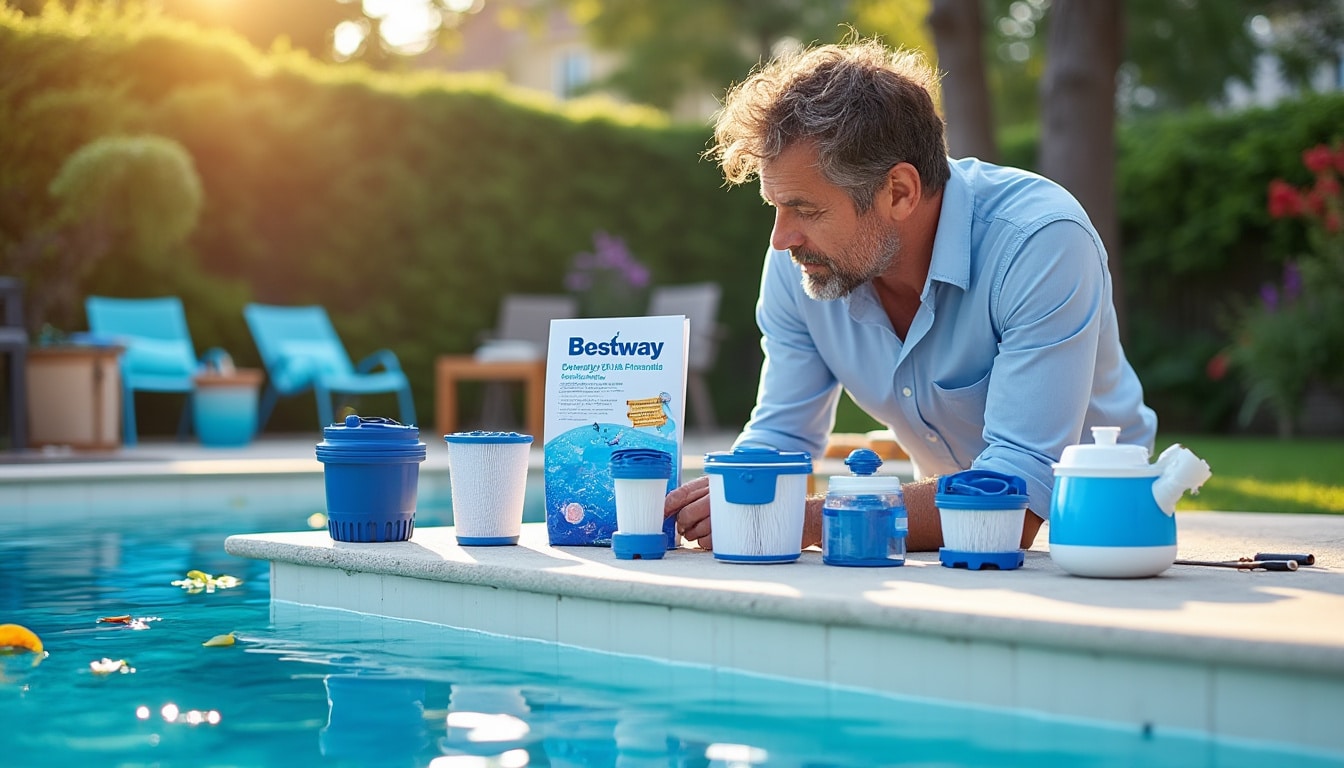 Illustration: Sélectionner le bon filtre piscine Bestway selon son bassin et ses besoins