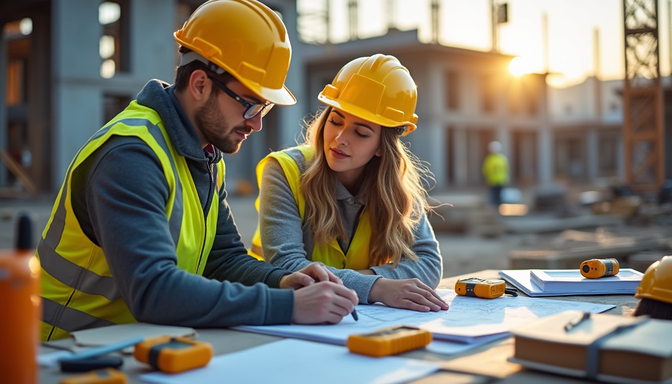 Illustration: Comprendre la formation de conducteur de travaux en alternance et son rôle dans le bâtiment