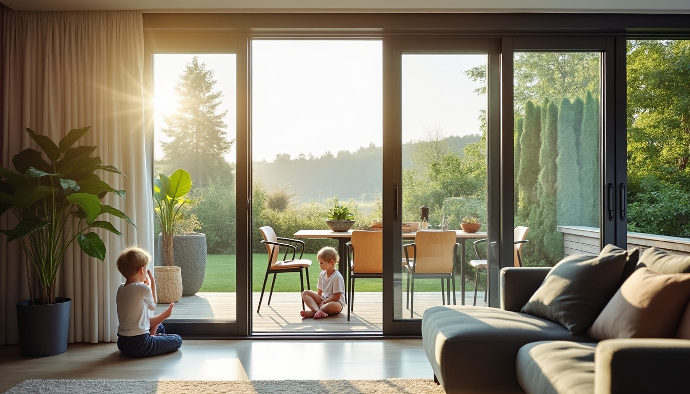 Illustration: Les différents types de baies vitrées et leurs spécificités