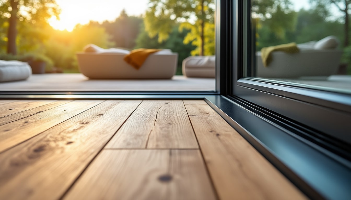 Illustration: Comprendre le rôle du seuil pour baie vitrée et pourquoi il est essentiel