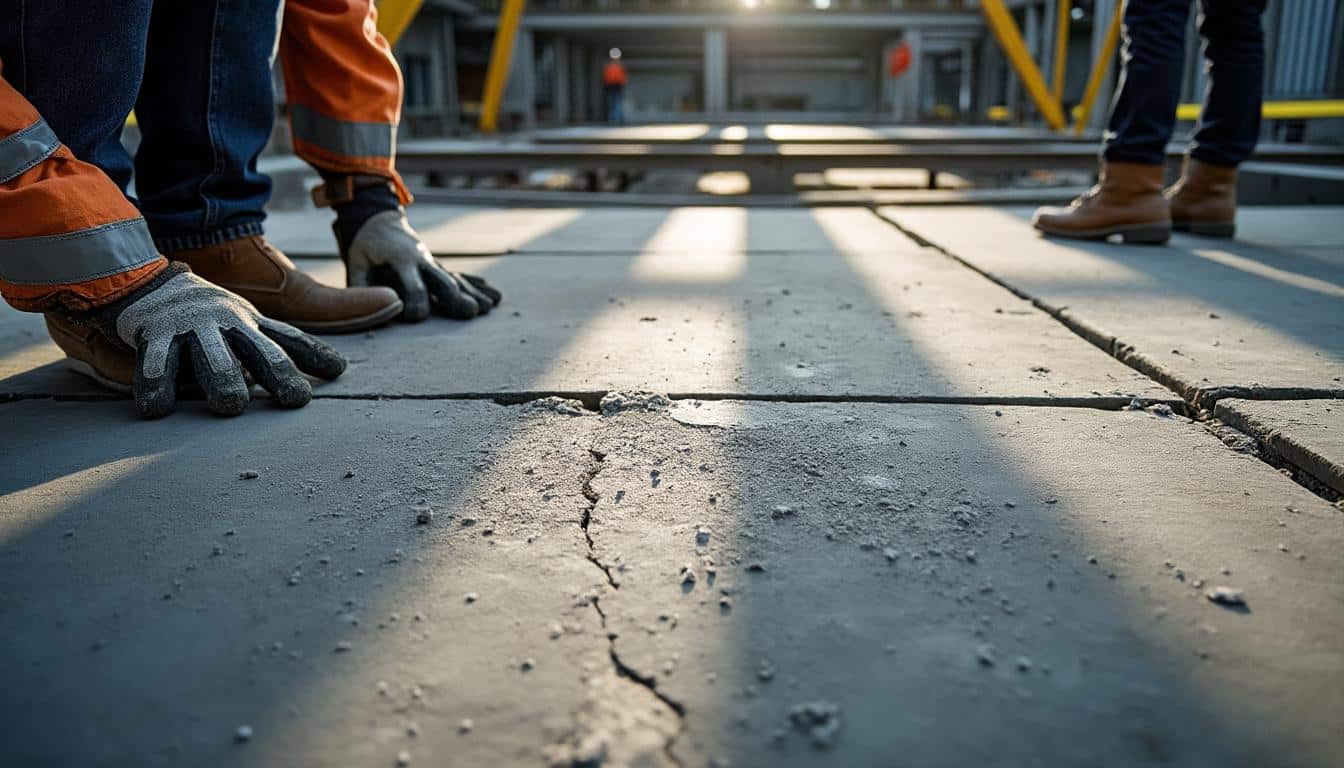 Étaiement du plancher en béton en cas de fissure structurelle : guide complet