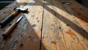 Étaiement du plancher bois en cas d’affaissement : causes et solutions
