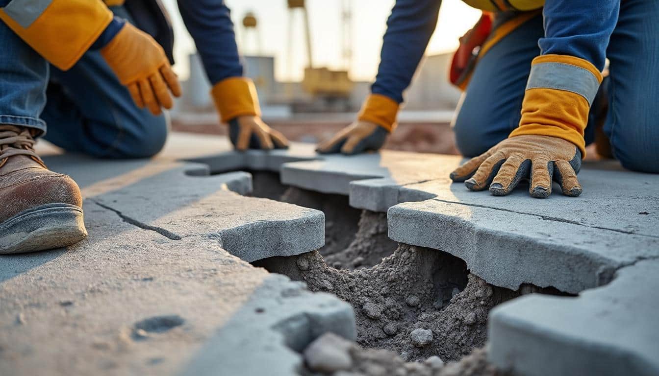 Illustration: Comprendre les enjeux de l’étaiement du plancher à poutre acier en cas de déformation