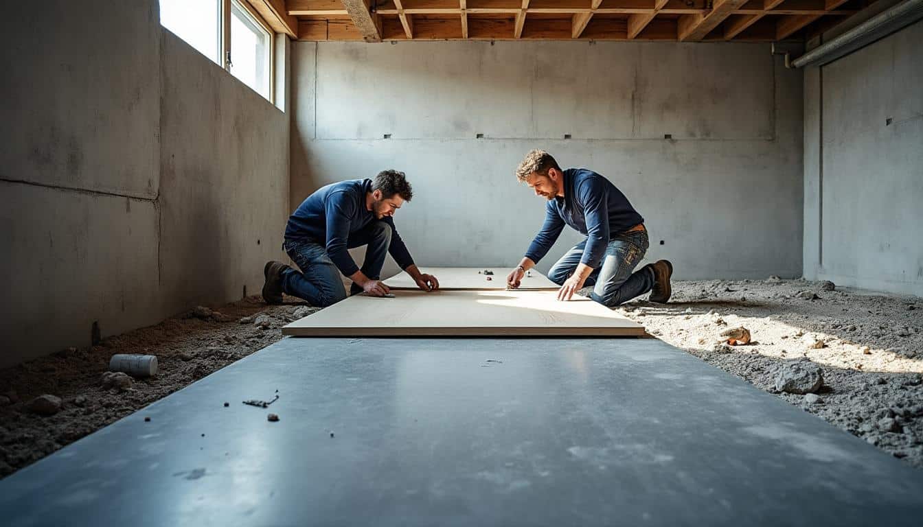 Étaiement du plancher sur poutre acier en cas de déformation : guide complet