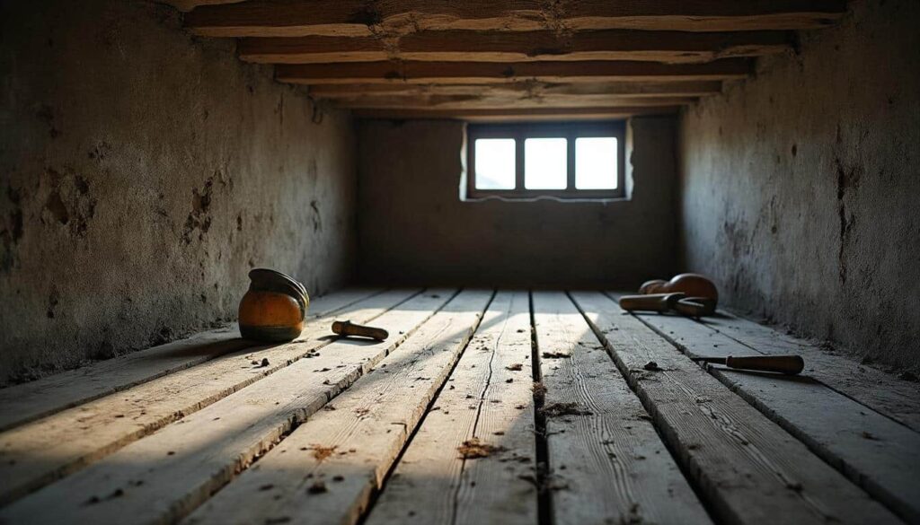 Étaiement du plancher en bois de sous-sol : prévenir la moisissure