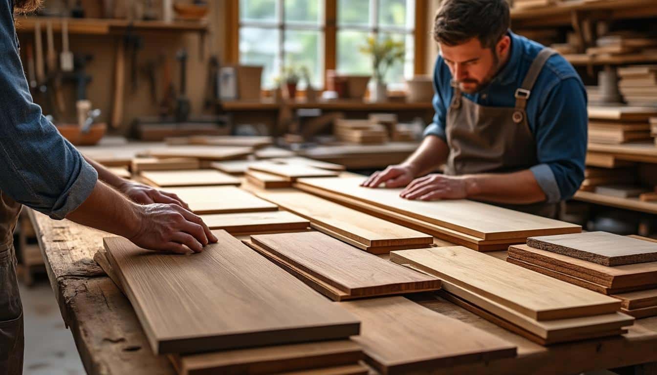 Illustration: Choisir la meilleure essence et finition pour un lambris large de qualité