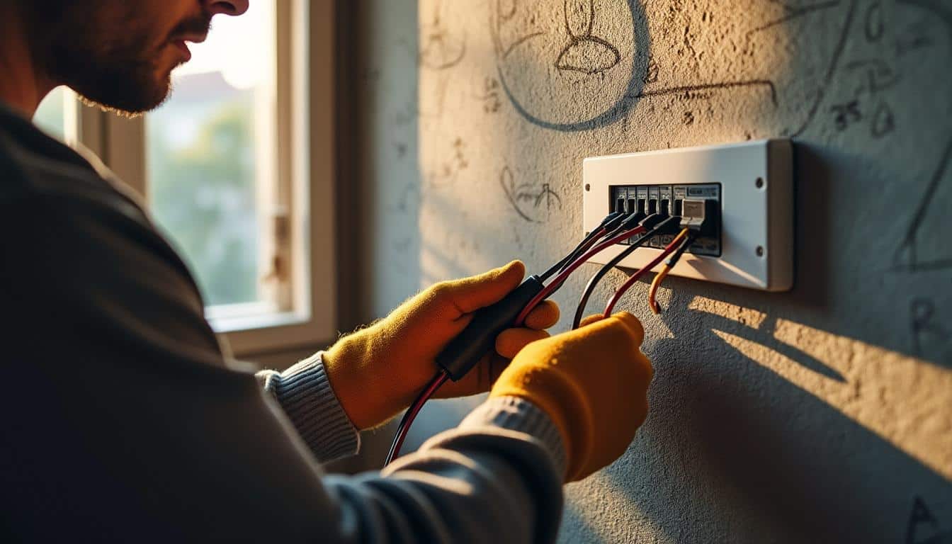 Schéma de branchement du radiateur électrique avec fil pilote expliqué