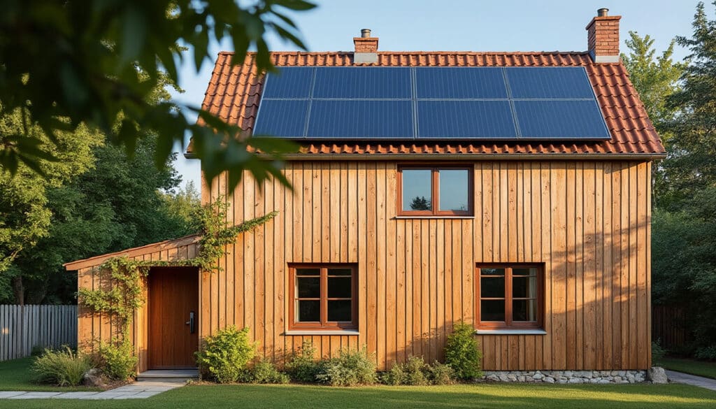 Panneau solaire couleur tuile : esthétique et performance pour votre toiture