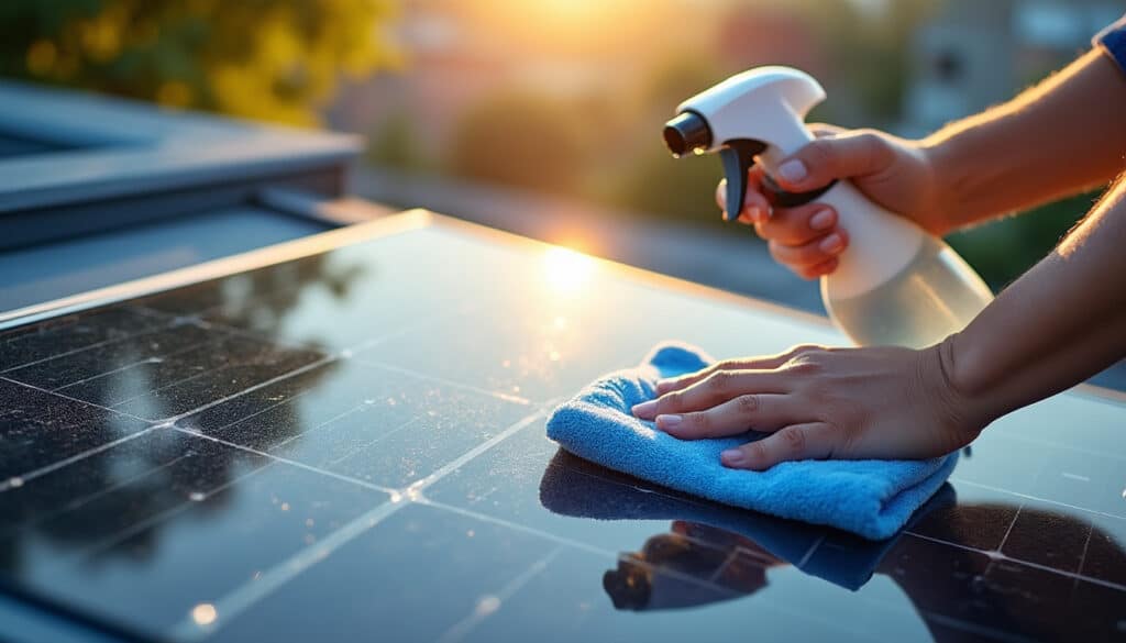 Quel produit pour nettoyer les panneaux solaires choisir efficacement