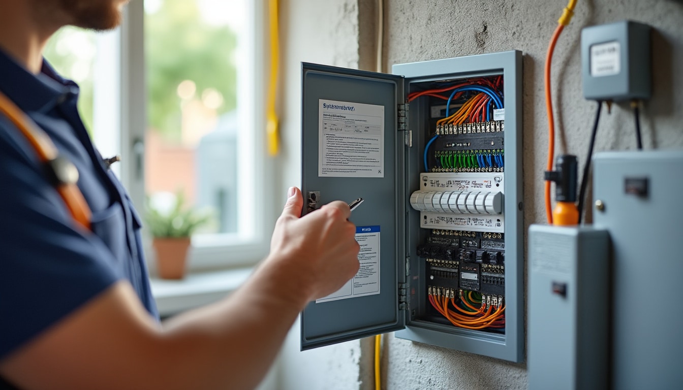 Illustration: Comprendre le rôle et les fonctions du tableau électrique secondaire