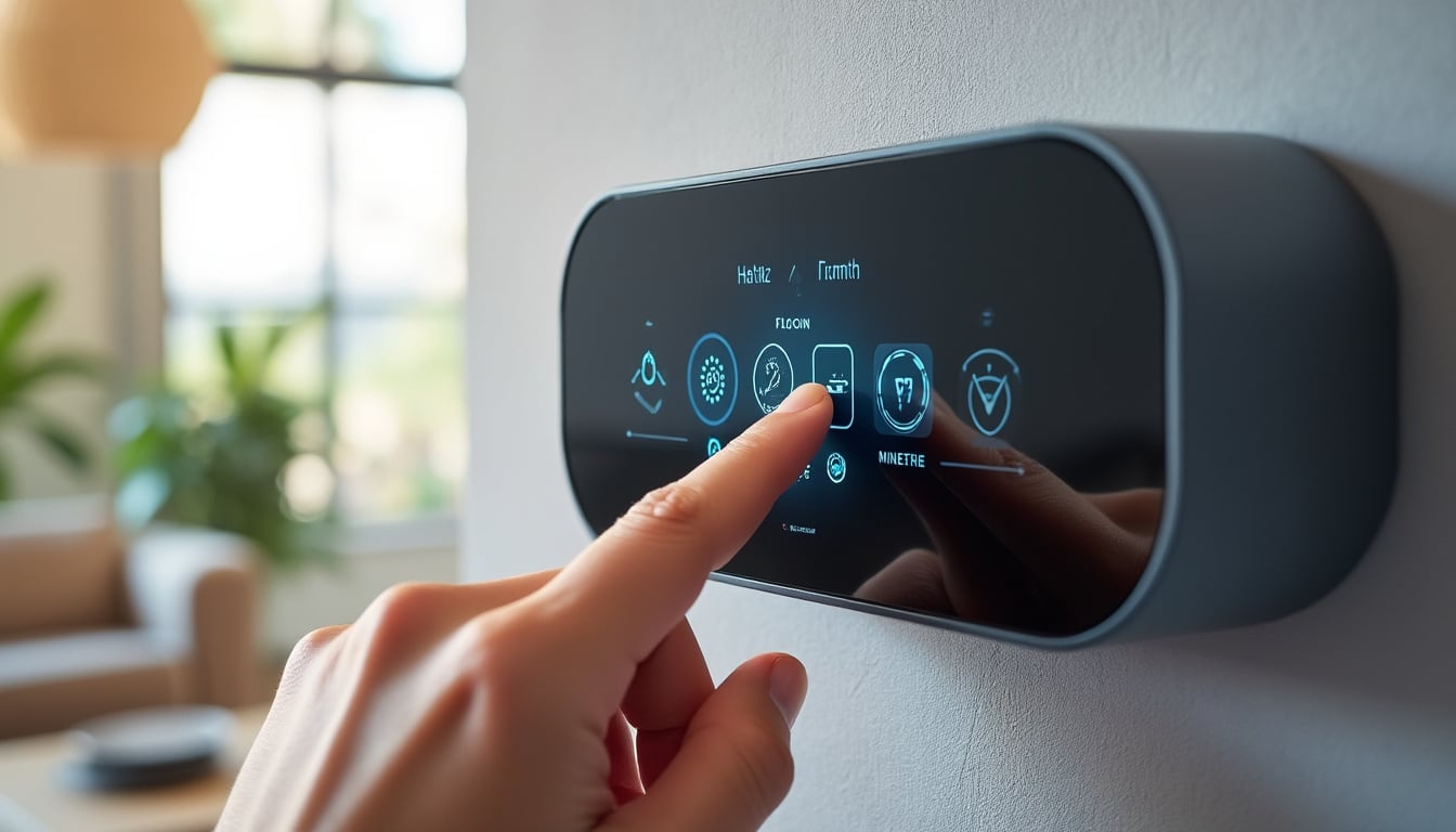Illustration: Comprendre la fonction des symboles sur un radiateur électrique