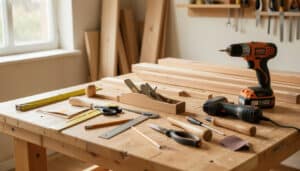 Les outils du menuisier pour bien débuter en atelier