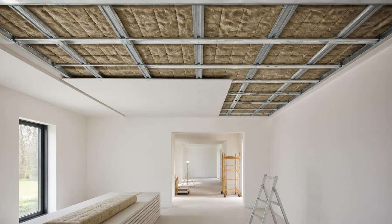 Faux plafond autoportant : pose, portée et isolation