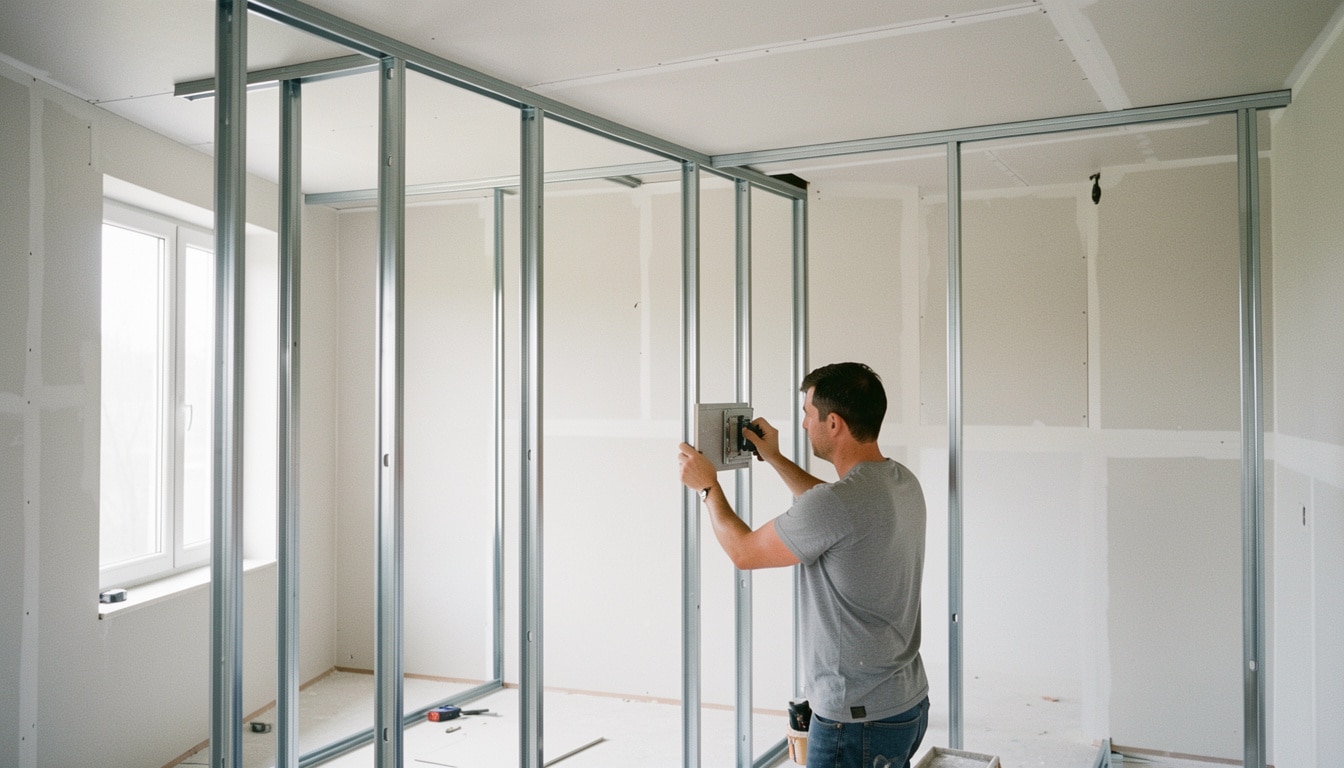 Faux plafond autoportant en placo : pose et portée